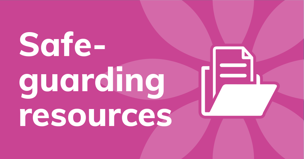 Safeguarding resources Icon, link to page